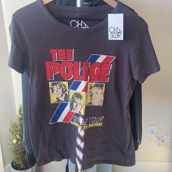 S 🔖 CHASER The Police Band Vintage Style T-lShirt 81 82 Ghost In The Machine - Picture 4 of 7